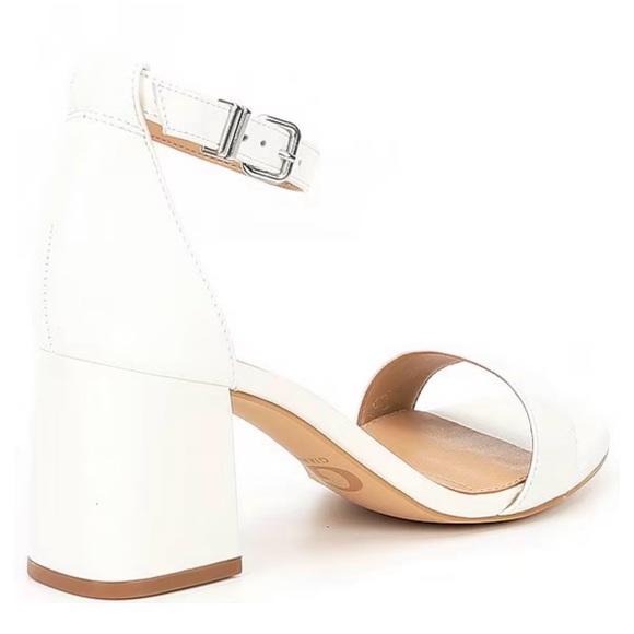 New GB Block-Party Leather Ankle Strap Block Heel Family Matching Dress Sandals - Picture 3 of 11